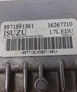 8971891361 - 16267710 , MODULO EDU MOTOR ISUZU OPEL