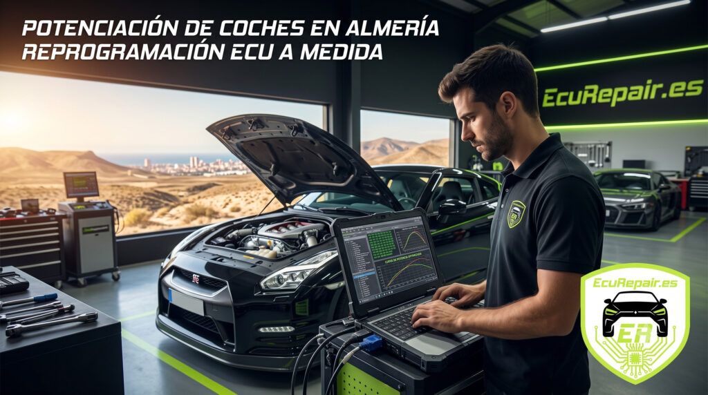 Potenciación de coches en Almeria reprogramación ECU a medida